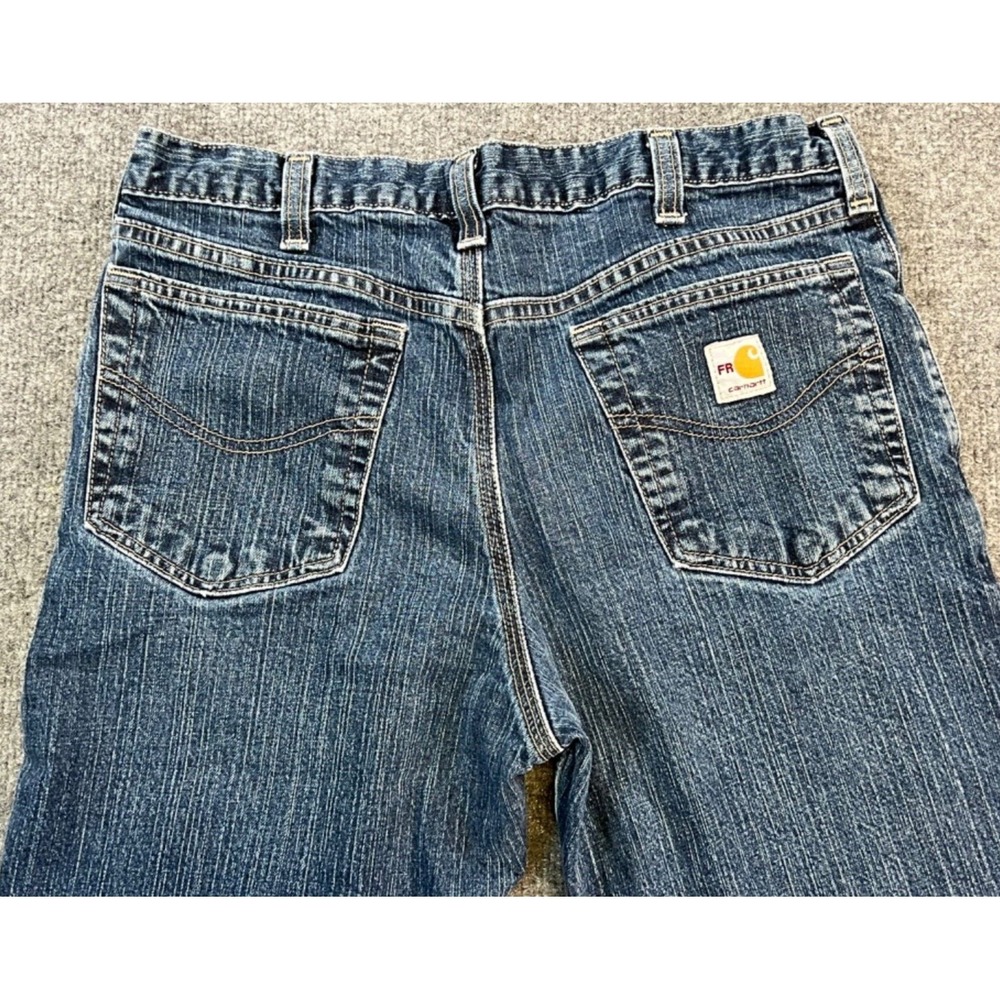 Carhartt FR Jeans Mens 32x27 Flame-Resistant Rugged Flex Traditional Fit 101814